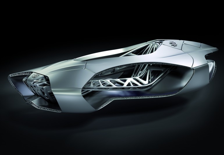 На выставке в Женеве представлен автомобиль, на­печа­тан­ный на 3D-принтере